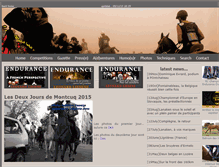 Tablet Screenshot of endurance-belgium.com